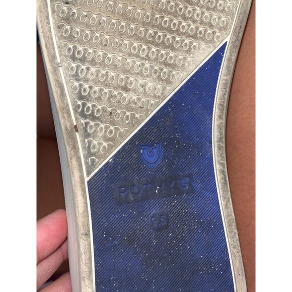 ROTHYS Chelsea Boot High Top Sneaker in Lilac Gray, Size 9.5 - Picture 11 of 11